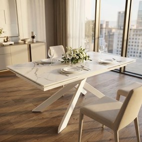 CYGNUS - tavolo da pranzo allungabile