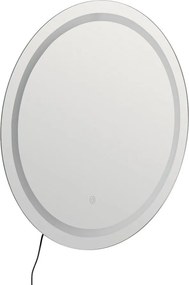 Specchio da parete con illuminazione incorporata 60x60 cm - Ixia