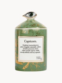 Candela profumata fatta a mano Capricorn (incenso & fava tonka)