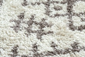 Tappeto BERBER TANGER B5940 crema / marrone Frange berbero marocchino shaggy