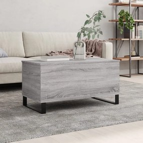 Tavolino Salotto Grigio Sonoma 90x44,5x45 Cm Legno Multistrato /