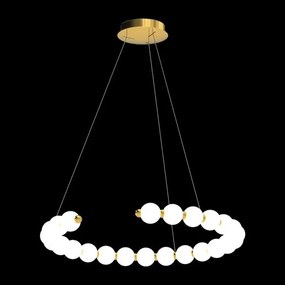 Sospensione perla 24 sfere md19001033-1egol oro