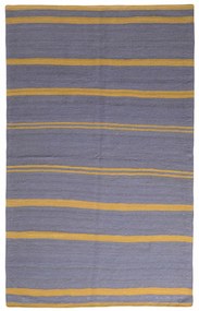 Kilim Tappeto persiano 230 x 140 Blu (Iran) Tessuto A Mano
