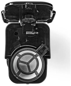 Nedis KACM300FBK - Macchina da caffè per una tazza 0,4 l con travel tazza