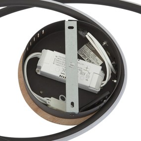 Plafoniera di design in legno con LED dimmerabile a 3 livelli - Rowan