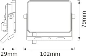 Osram - Proiettore FLOODLIGHT LED/10W/230V 4000K IP65