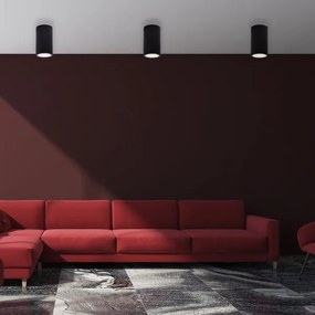 Faretto CLEO 1xE27/24W/230V nero