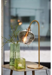 Lampada da tavolo color bronzo (altezza 50,5 cm) Rakel - Light &amp; Living