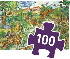Un puzzle e un gioco di osservazione - dinosauri - 200 pezzi