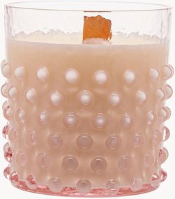 Candela profumata fatta a mano a una fiamma Hobnail (lampone)