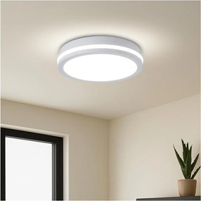 Brilagi - Plafoniera LED da esterno BENE LED/24W/230V diam. 26 cm bianca IP54