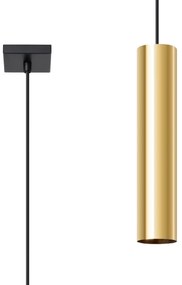 Sollux SL.1200 - Lampadario a sospensione con filo LAGOS 1xGU10/10W/230V oro