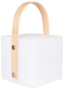 Lampada da esterno MAJORKA LED RGBW, 0,5 W / 5 V USB, 1200 mAh, IP44, bianca