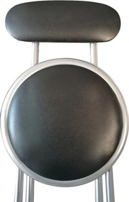 LUCIE - sgabello con schienale pieghevole salvaspazio