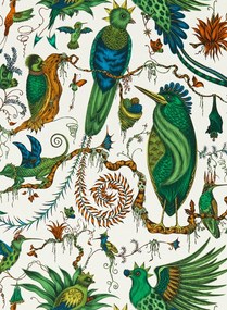Clarke & Clarke Carta da parati Quetzal - Green