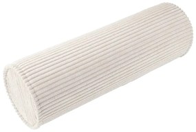 Cuscino per divano da bambini color crema con rivestimento in velluto a coste Roll – Wigiwama