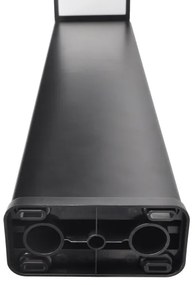 Solight WO7202 - Lampada solare LED con sensore PALERMO LED/5W/2000mAh IP54 nero