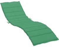 Cuscino per Lettino Verde 200x60x3 cm in Tessuto cod mxl 68496