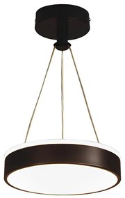 Lampadario LED a sospensione con filo LED/12W/230V 4000K nero