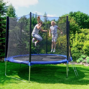 Trampolino da giardino di qualità 244 cm