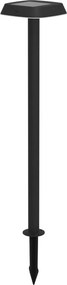 Eglo 901072 - Lampada solare LED DREOLI LED/8,5W/3,7V 2200 mAh IP44 nero