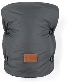 PETITE&MARS - SET Coprigambe 3in1 JIBOT + cuffie per passeggino JASIE grigio