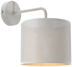 Applique LOFT SHADE 1xE27/60W/230V bianco/oro
