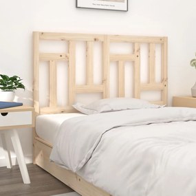 Testiera Per Letto 205,5x4x100 Cm Legno Massello Di Pino /