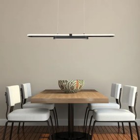 Rabalux 72030 - Lampadario LED a sospensione con filo CONTESSA LED/48W/230V 4000K nero