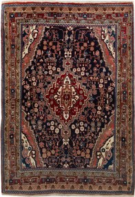 Sarouk Tappeto 110x160 (Iran) Annodato A Mano