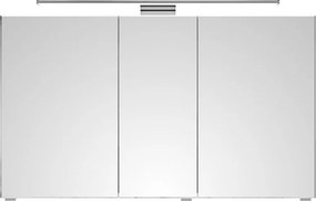 Specchio Contenitore Con Illuminazione PELIPAL pino polar L 120 x H 70.3 x P 17 cm