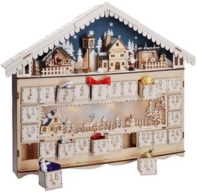 Brilagi - Calendario dell'Avvento a LED LED/2xAA pino