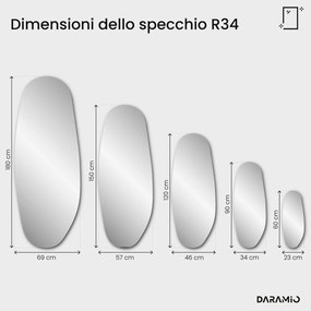 Specchio bronzato – Pure Collection R34
