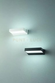 Applique a led per esterno nic bianco ap.nic-b.co a doppia emissione