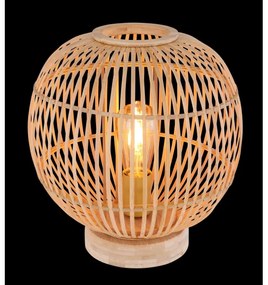 Globo 15368T - Lampada da tavolo HILDEGARD 1xE27/60W230V bambù