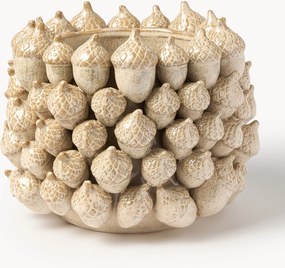 Portavaso smaltato Lelly, alt. 23 cm