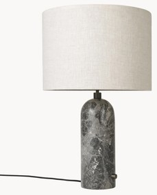 Lampada da tavolo grande con luce regolabile e base in marmo Gravity, varie misure