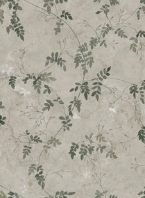 Sandberg Carta da parati Irene - Olive Green