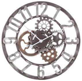 Nedis 306207 - Orologio da parete 1xAA d. Legno da 60 cm