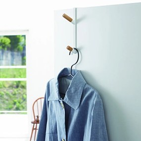 Appendiabiti in metallo bianco da 1,5 cm Tower - YAMAZAKI