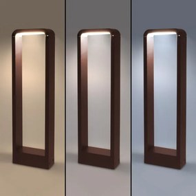 Brilagi - Lampada da esterno LED BARI LED/7W/230V 3000/4000/6000K marrone IP54 50 cm