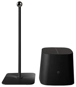 LED Lampada da tavolo magnetica solare LED/5W/5V 3000-6000K 3600 mAh IP65 nero