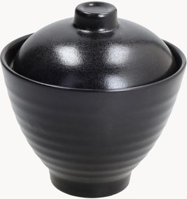 Set di 6 tazze in gres con coperchio Tognana