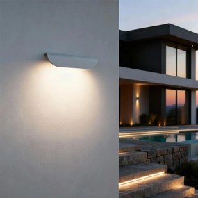 Applique Lineare 12W Monodirezione IP65 CCT con LED OSRAM - Antracite