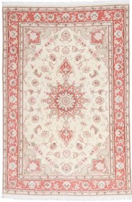 Tabriz Tappeto 190 x 290 Rosa (Iran) Annodato A Mano