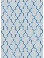Designers Guild Carta da parati Pergola Trellis - Cobalt