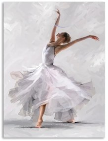 Immagine su tela, 60 x 80 cm Canvas Watercolor Dancer II - Styler