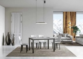 Tavolo Estensibile Everyday Evolution P.90 - Design Multifunzionale e Stile Essenziale, 90x120/380 cm Everyday Evolution / Bianco