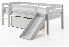 Cassetti bianchi sotto il letto dei bambini 2 pezzi Pino - Vipack