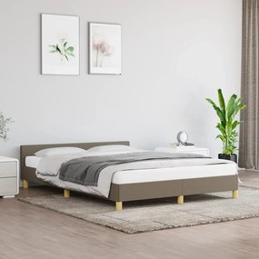 Giroletto Senza Materasso Tortora 140x190 Cm İn Tessuto /